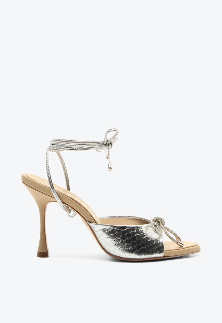 Sandália Merry Prata