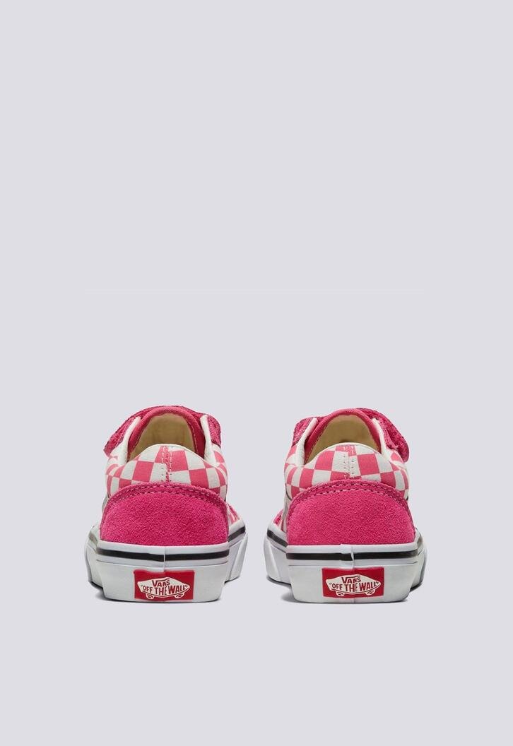 Tênis Old Skool Checkerboard Honeysuckle Infantil