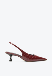 Slingback Servia Bordô