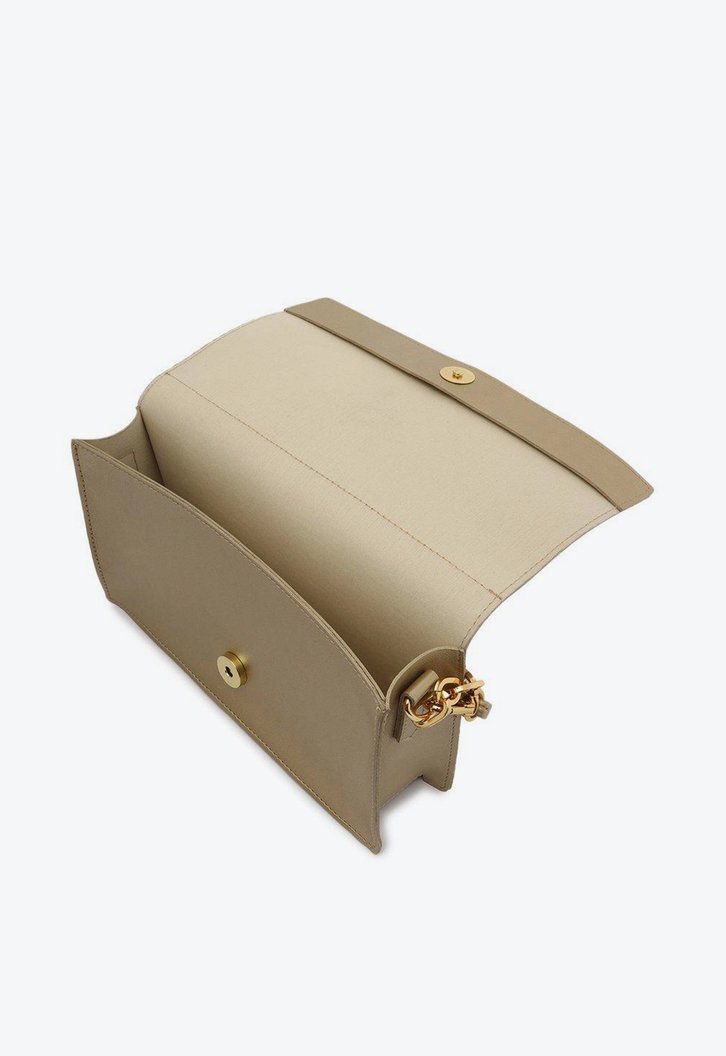 Bolsa Tiracolo Dourada Anacapri Corrente Média