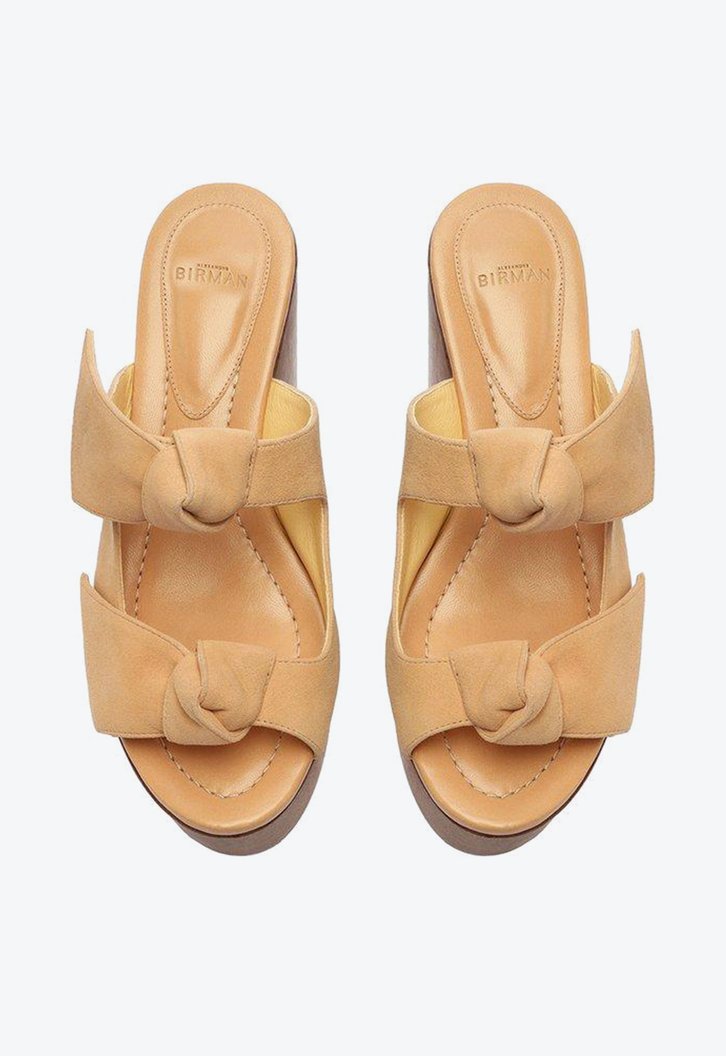 Asymmetric Clarita Clog Pink Stone