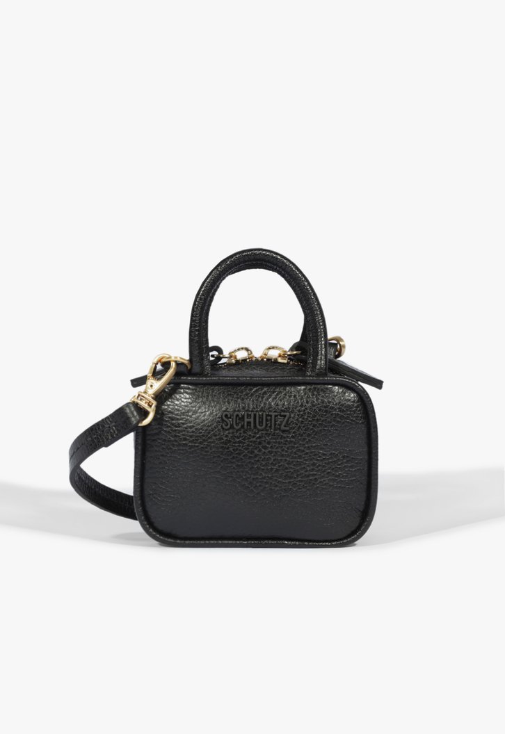 Mini Bag Ivvy Couro Preta