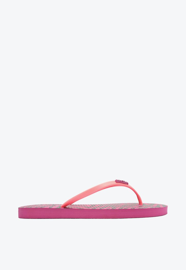 Chinelo De Dedo Roxo Brizza Estampa