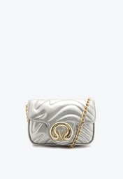 Bolsa Tiracolo Prata Vicenza Pequena Lily