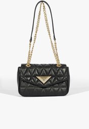 Bolsa Tiracolo Preta Schutz Pequena Matelassê 944