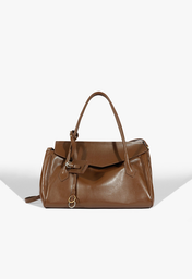 Bolsa Tote Stella Couro Marrom
