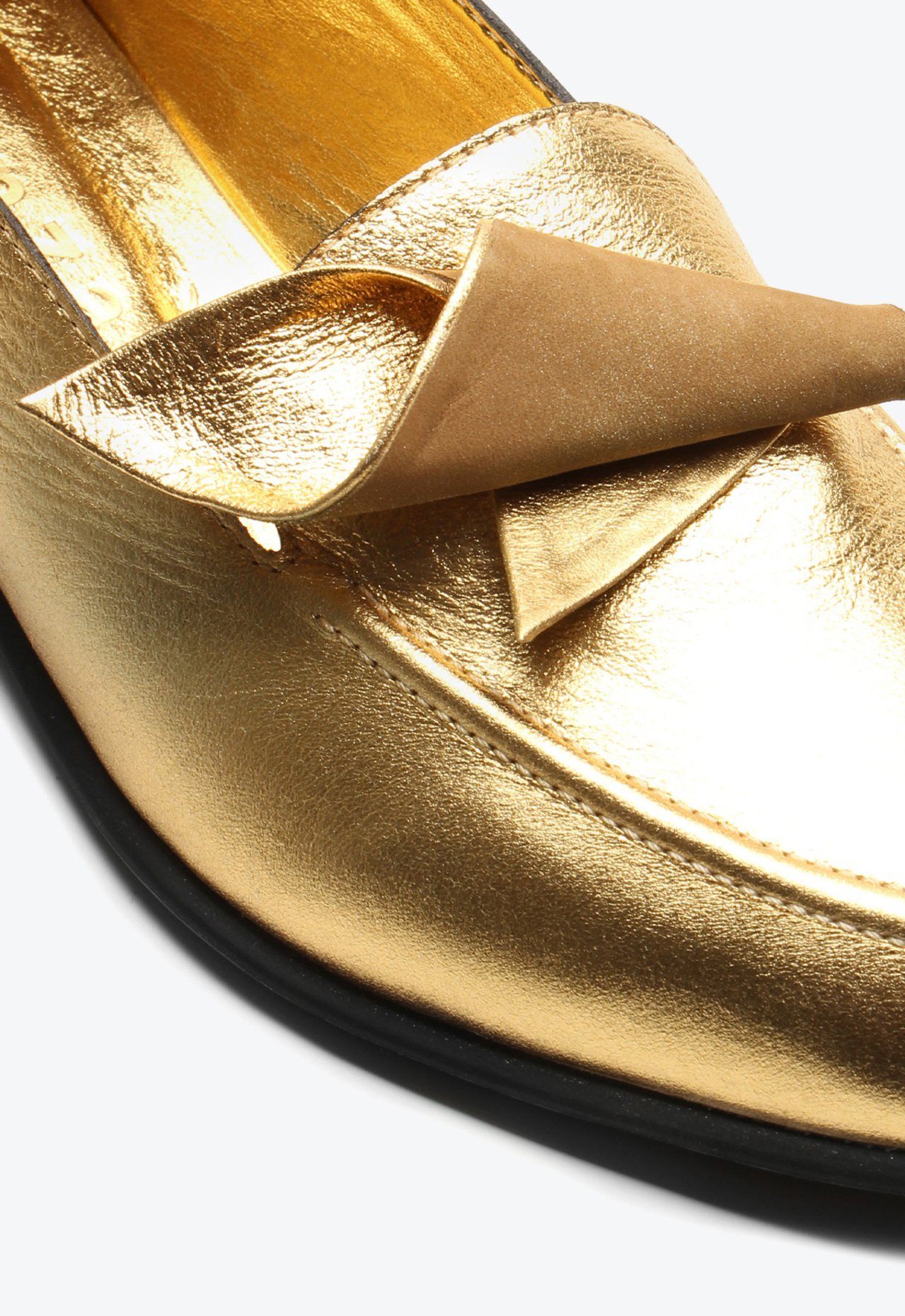 銀 750 (18k) 2g Mocassim Dourado Vicenza Denia | ZZ MALL