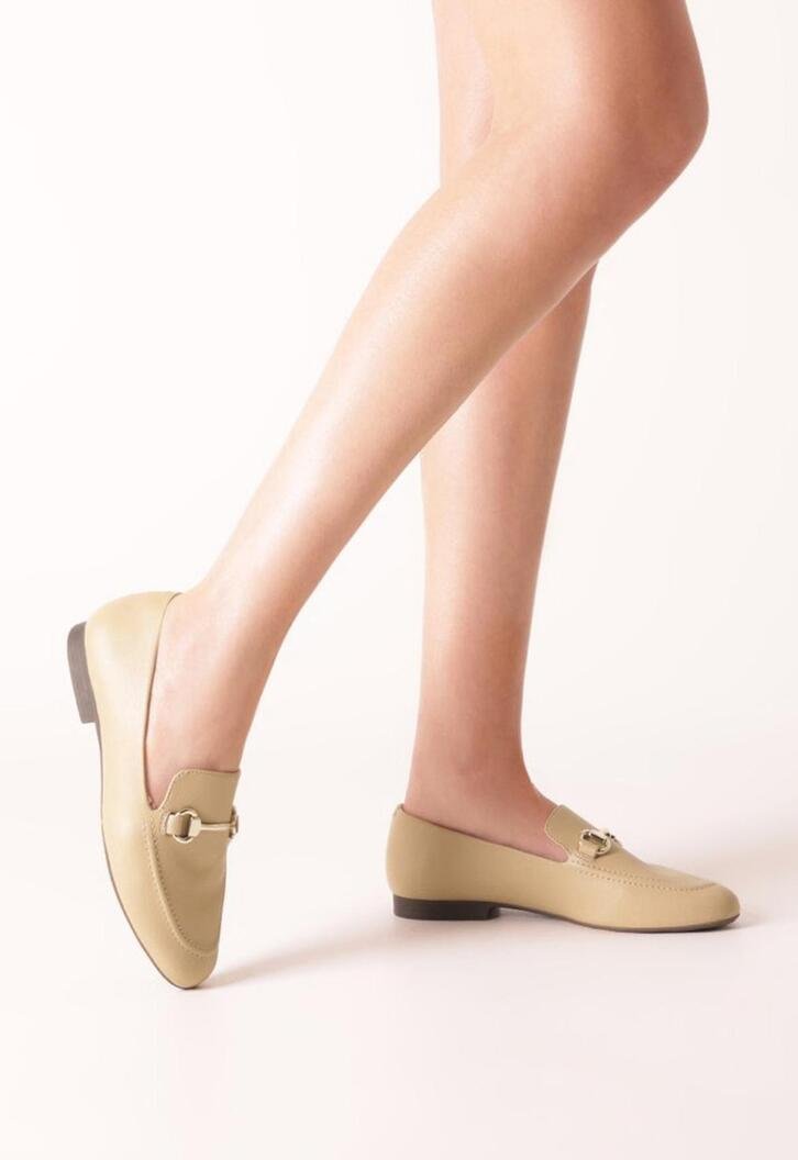 Mocassim Bridão Essencial Bege