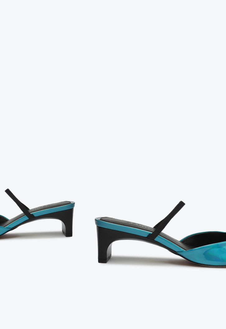 Mule Bertie Casual Azul