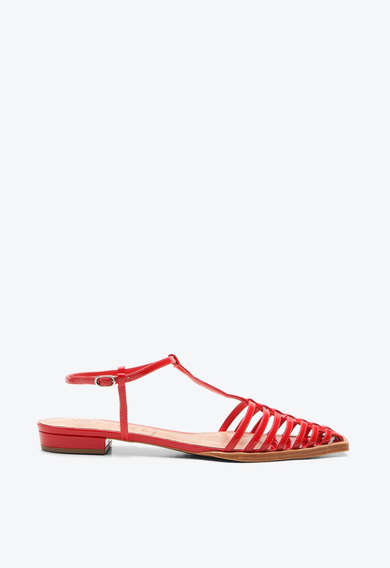 Flat Vermelho Vicenza Lia | ZZ MALL