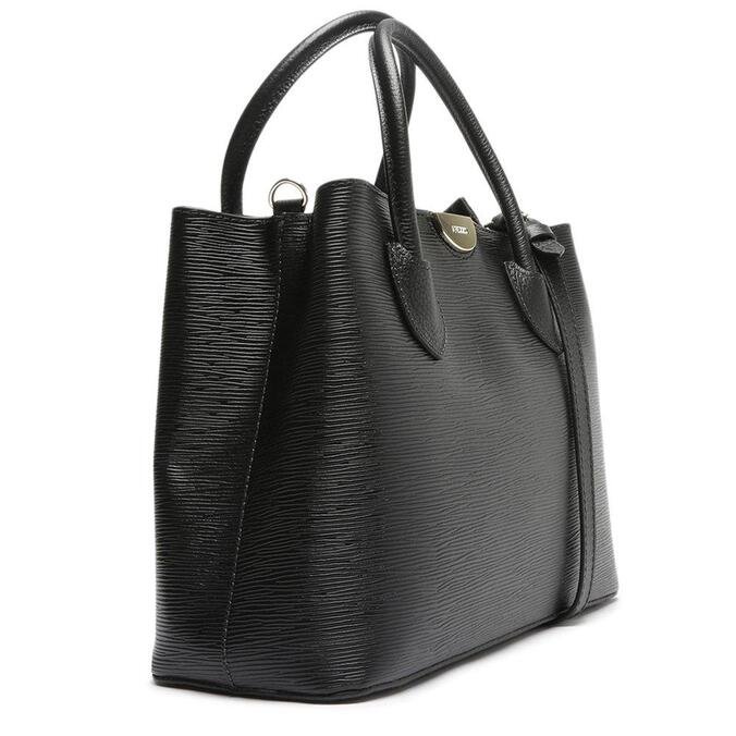 tall leather tote bolsa