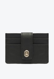 Porta-cartão Preto Natural Anacapri Pequeno