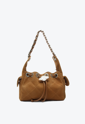 Bolsa Hobo Billy Pequena Caramelo