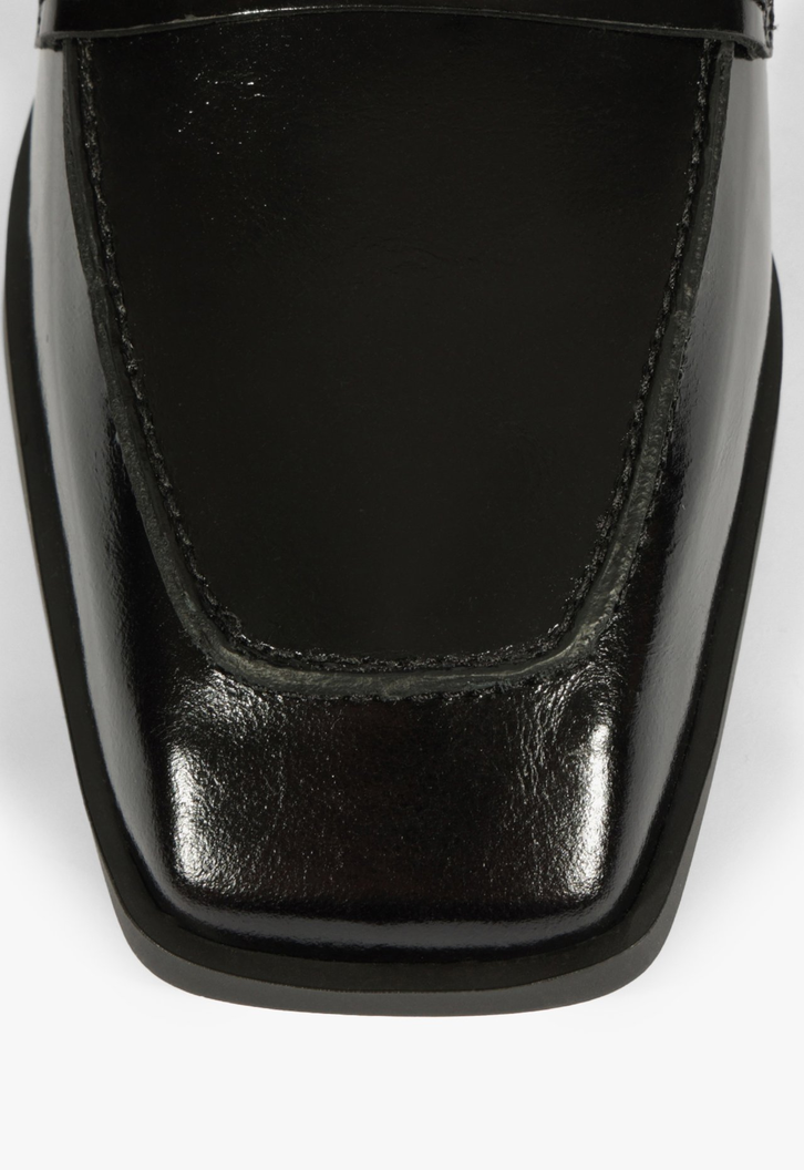Loafer Fresh Boho Couro Preto