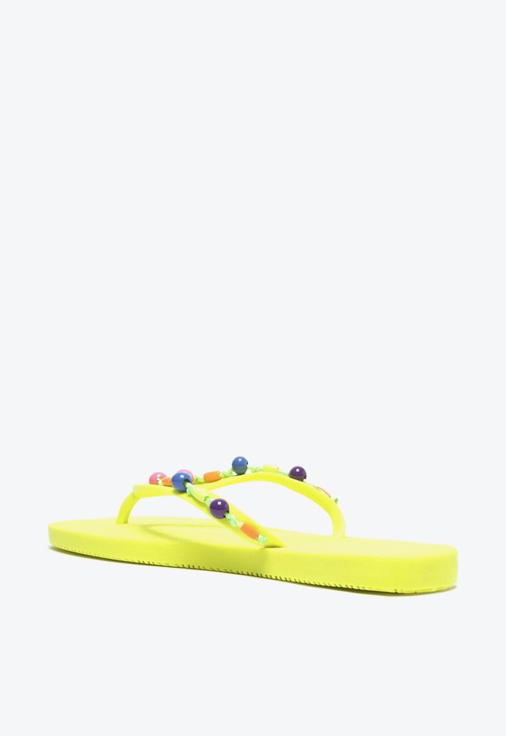Chinelo De Dedo Amarelo Brizza Fun Beads