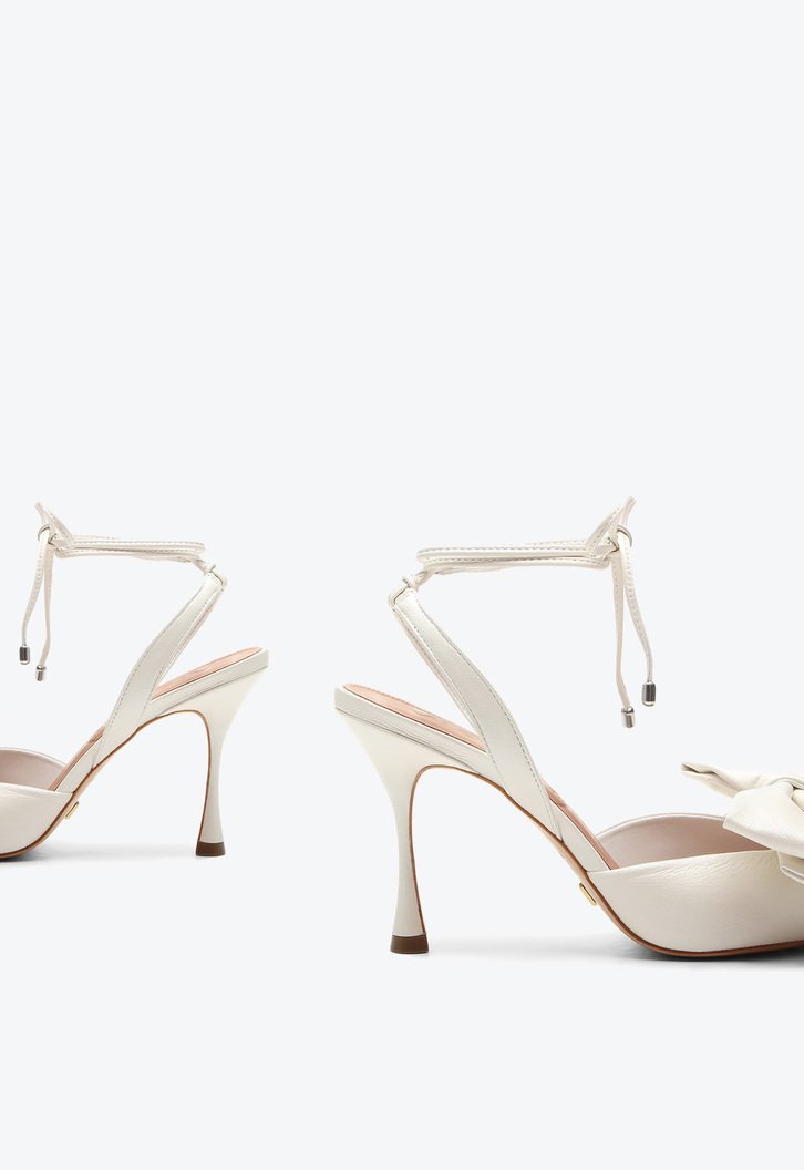 Slingback Branco Vicenza Serena