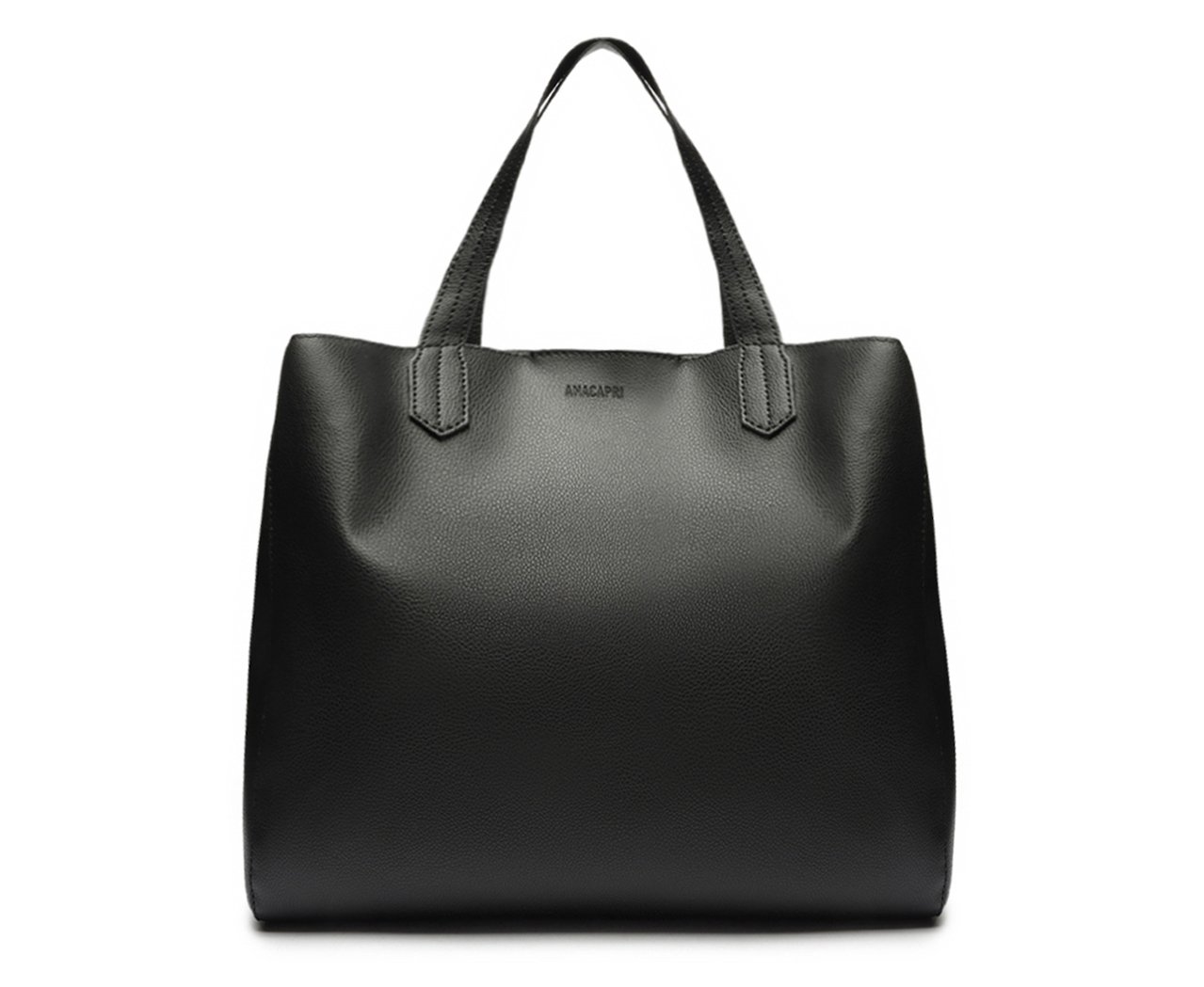 Bolsa Shopping Preta Anacapri Soft Grande Bolsa Shopping Preta Anacapri Soft Grande