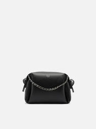 Bolsa Tiracolo Preta Pequena Corrente Extra