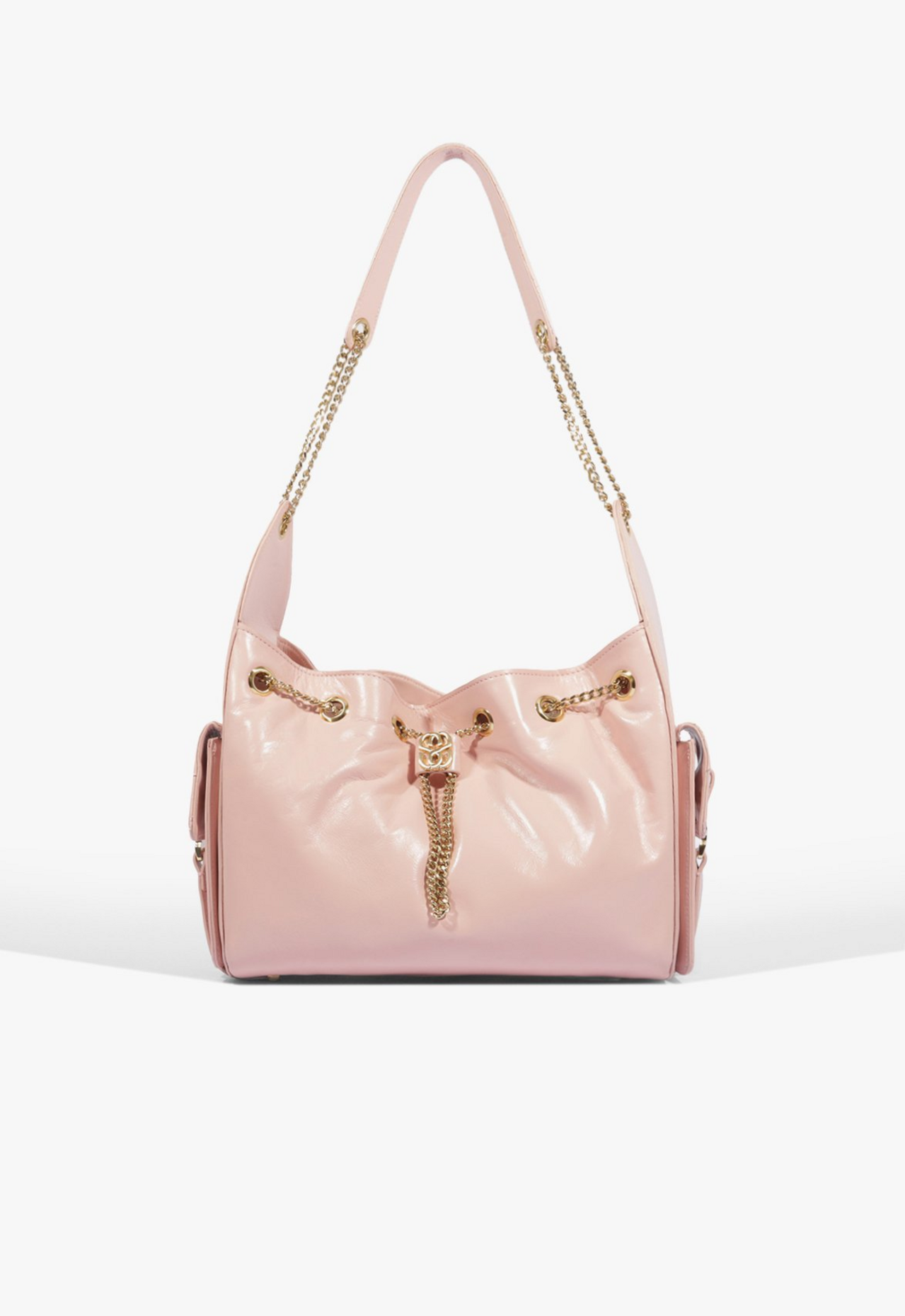 メロディ Bolsa Tiracolo Maxi Shoulder Lilibet Média Couro | ZZ MALL
