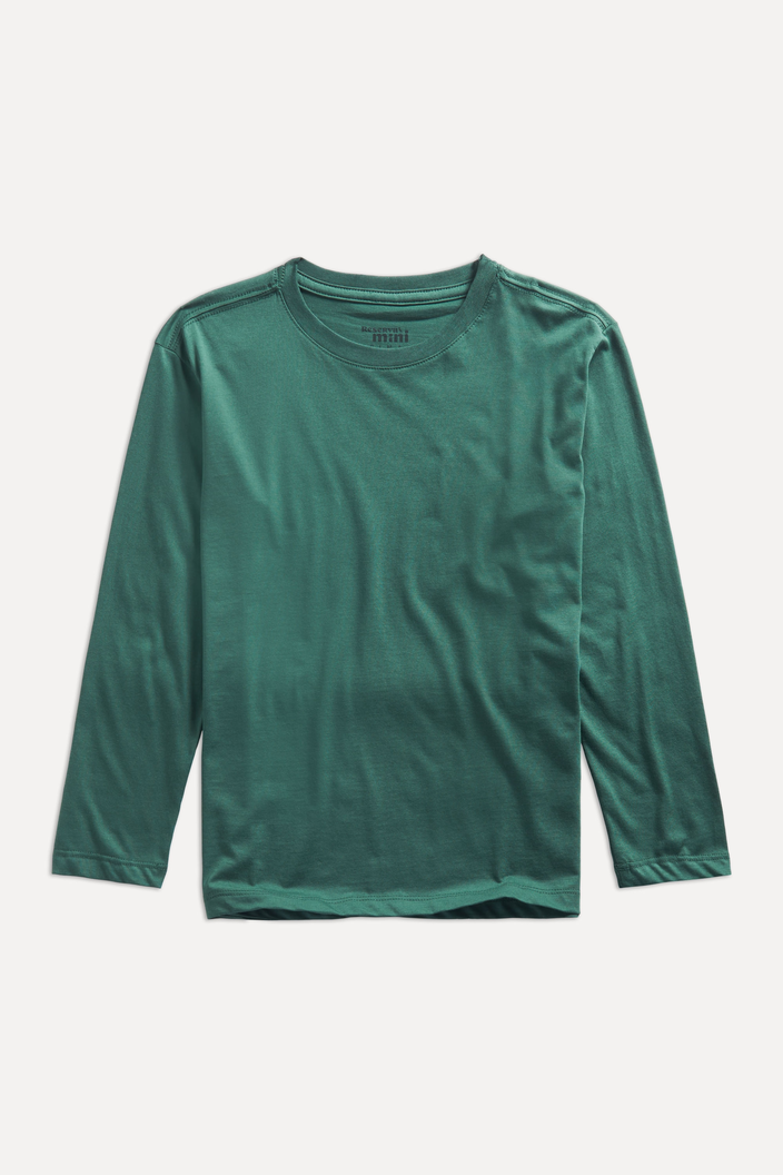 CAMISETA VERDE ESCURO RESERVA MINI PIMA CORES