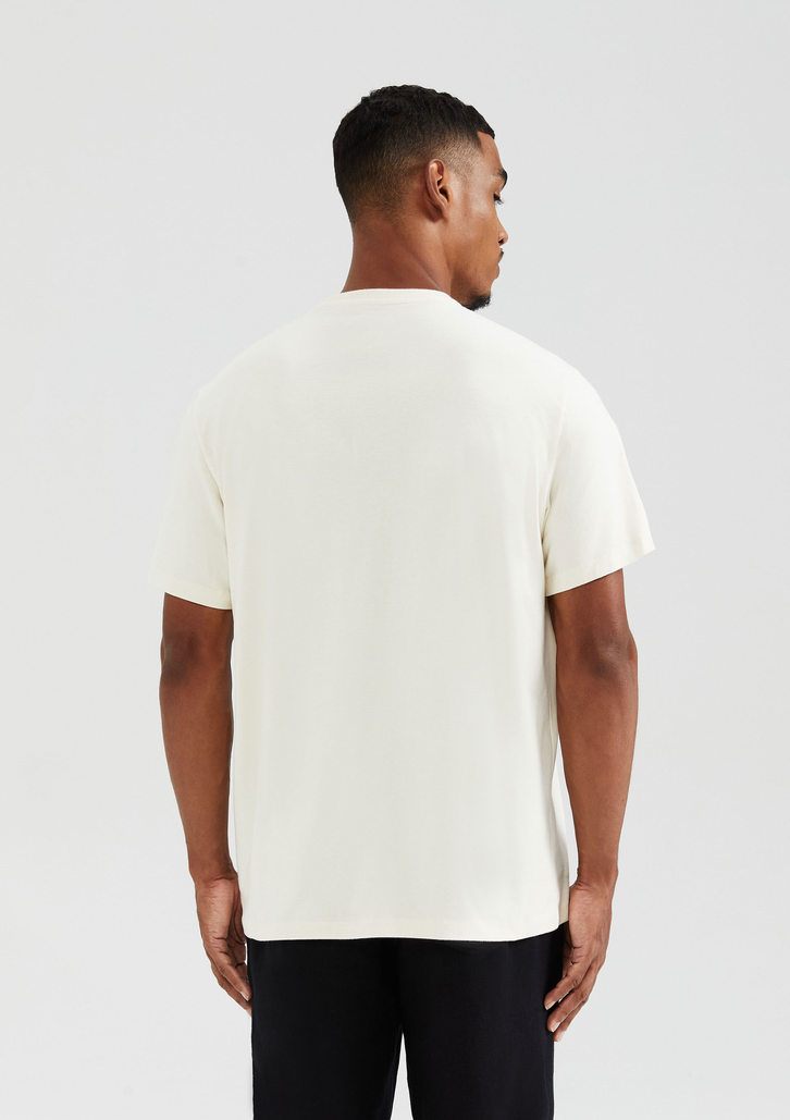 Camiseta Básica Off White Hering Comfort Super Cotton