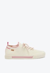Tênis Branco E Rosa Anacapri Solar Power Alê Knit