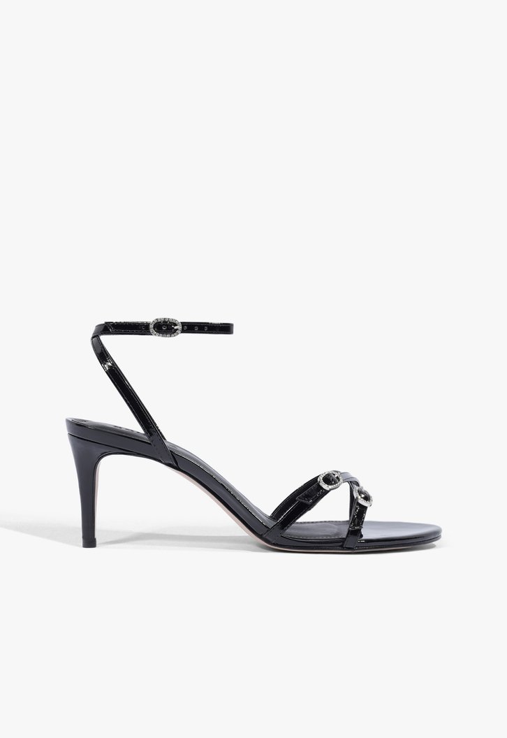Sandália Verniz Classic Preta | ZZ MALL