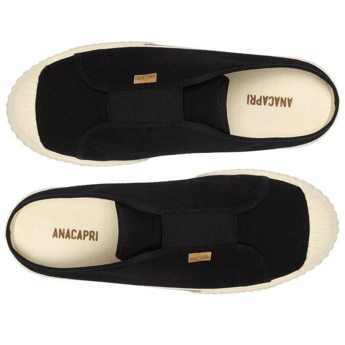TÊNIS PRETO ANACAPRI MULE ALÊ | ZZ MALL