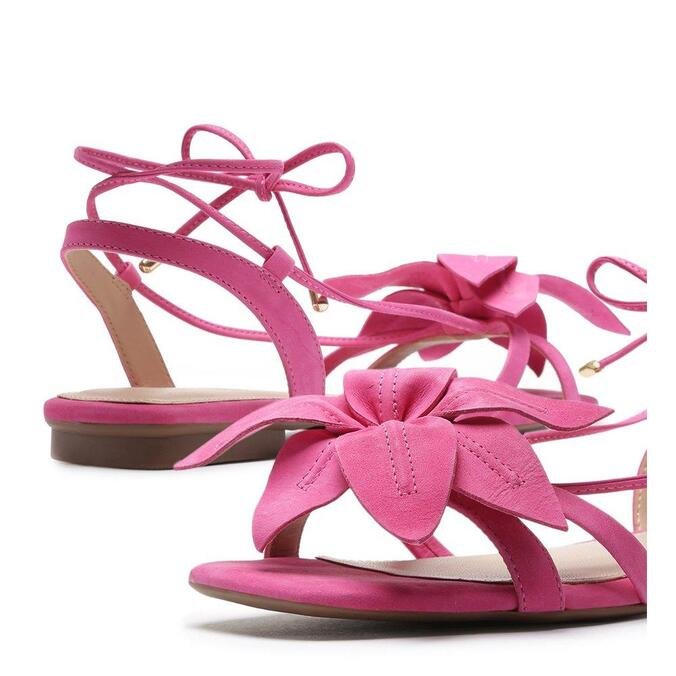 Rasteira de flor arezzo Clearance