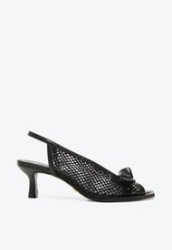 Slingback Claire Preto | ZZ MALL