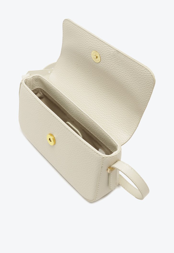 Bolsa Tiracolo Média Estruturada Classic Branca