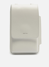 Mini Bag Porta-celular  Branca Arezzo Couro Giorno