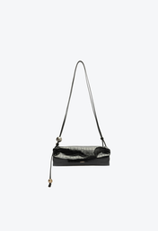 Bolsa Tiracolo Preta Schutz Lessie Couro