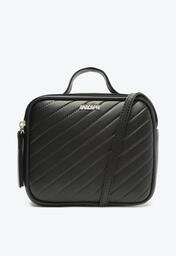 Crossbody Preta Anacapri Quadrada Média