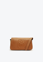 Bolsa Marrom Schutz Transversal Couro Pequena