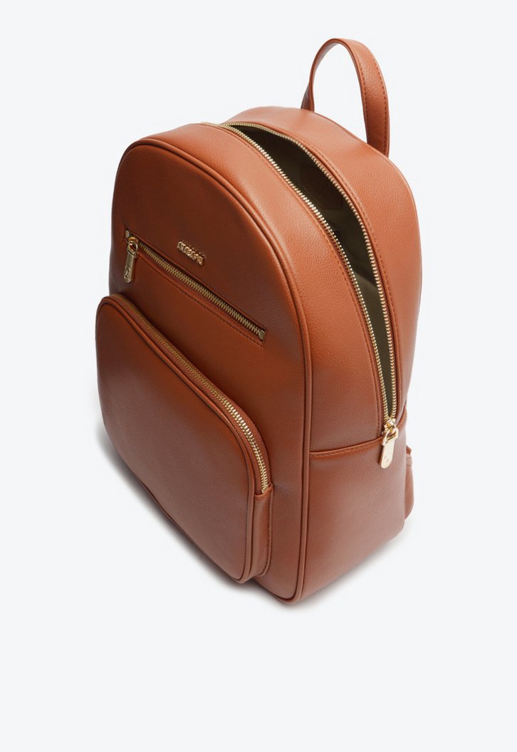Mochila Marrom Anacapri Média Multi Bolsos