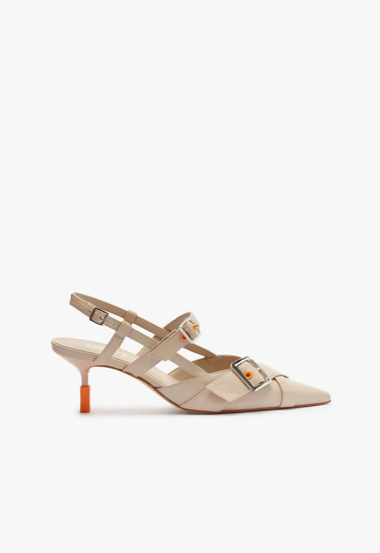 Pump Bege Schutz Wet I Couro | ZZ MALL