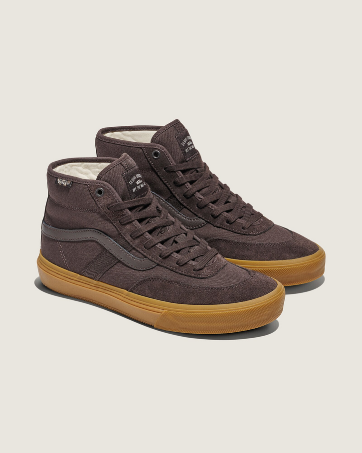 ＷＲ0408 Tênis Crockett High Skate Gum Sole Brown | ZZ MALL
