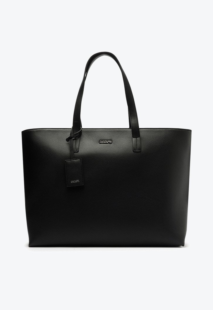 Bolsa shopping Grande Bag Charm Preta