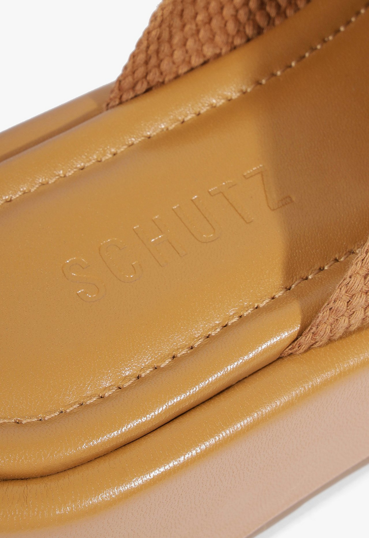 Ｓcherzo3 Sandália Papete X Schutz Laranja | ZZ MALL
