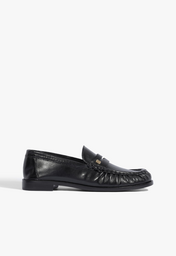 Mocassim Tyche Couro Preto