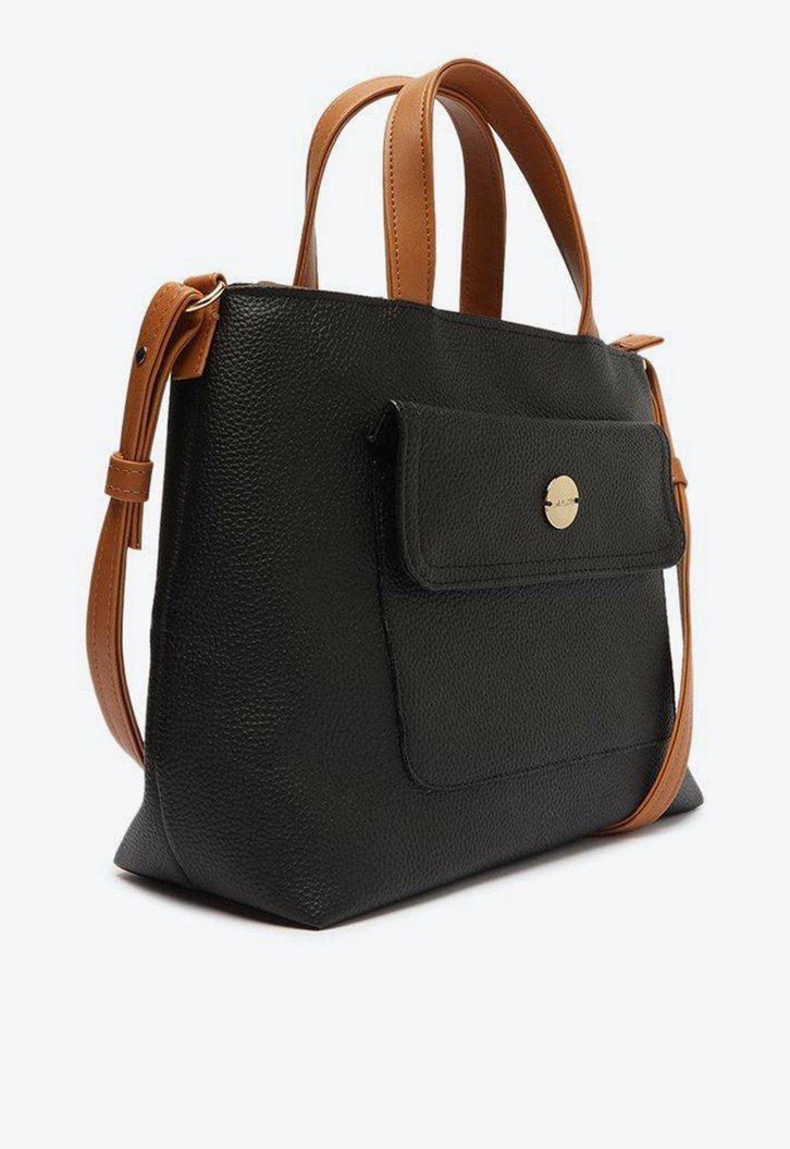 Bolsa Tote Preta Anacapri Classy Pequena