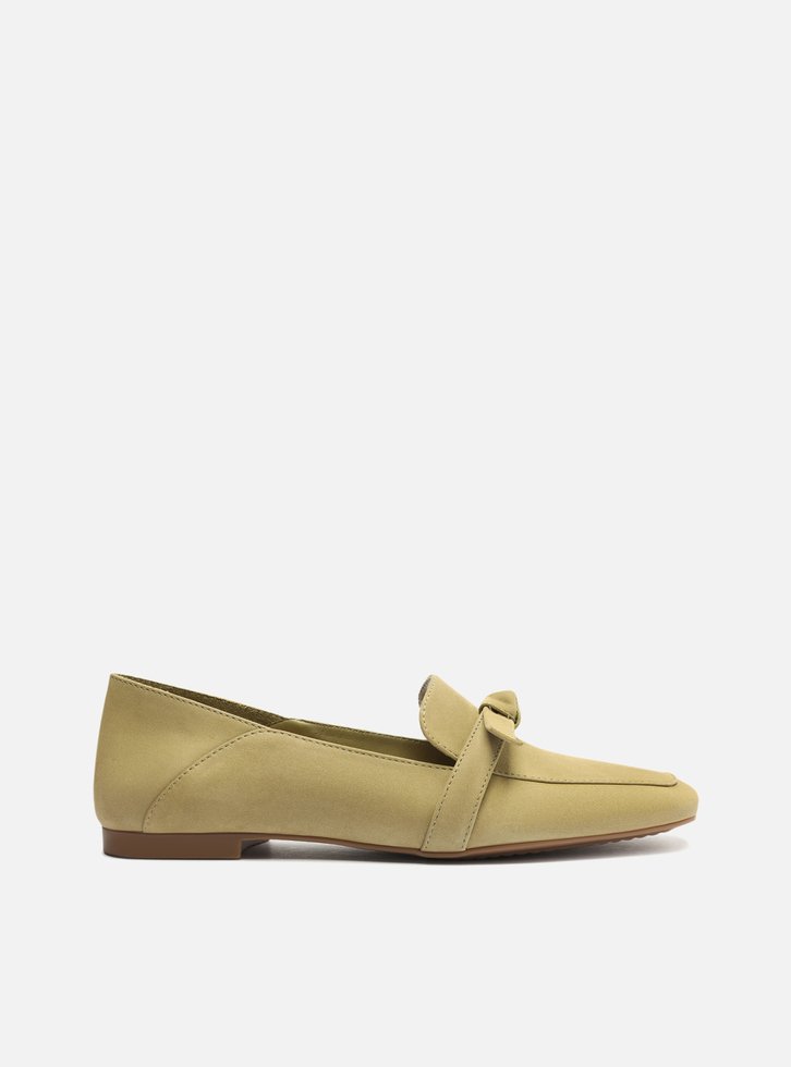 MOCASSIM VERDE AREZZO NOBUCK RASTEIRO NÓ