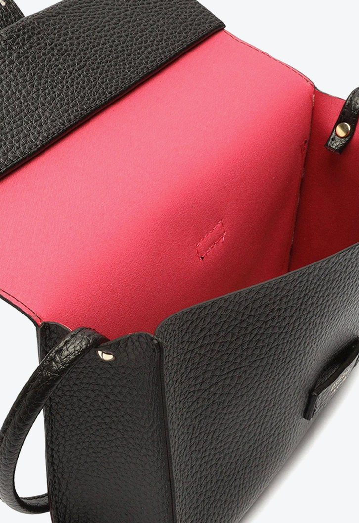 Bolsa Tiracolo Preta Arezzo Betina Pequena