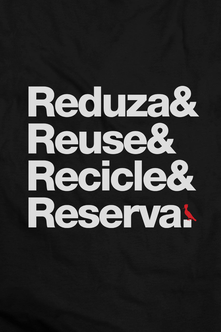 Camiseta Preta Reserva Greenk Recicle