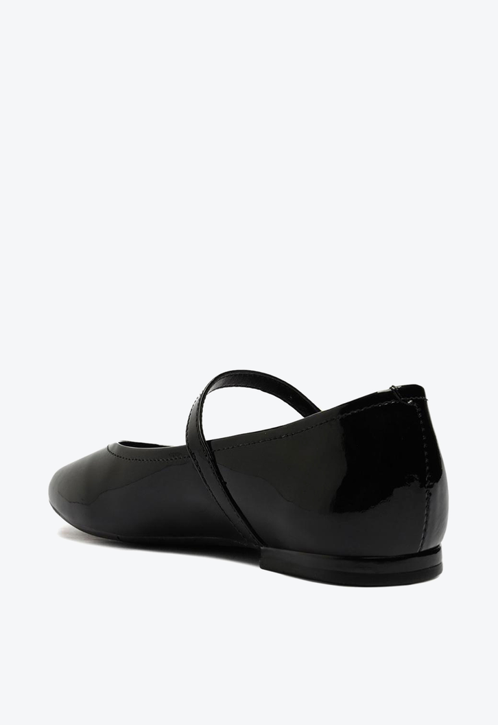 Sapatilha Infantil Preta Arezzo Verniz Bambini