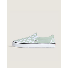 Tênis Slip-On Checkerboard Gray Olive
