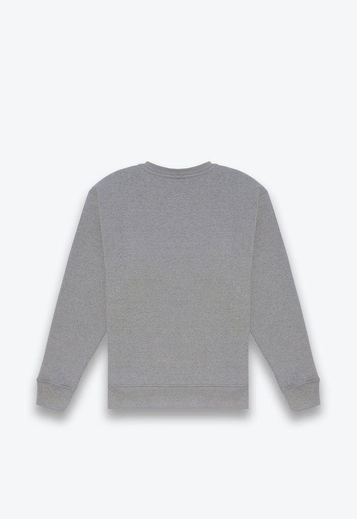 Moletom Classic V Bff Crew Grey Heather