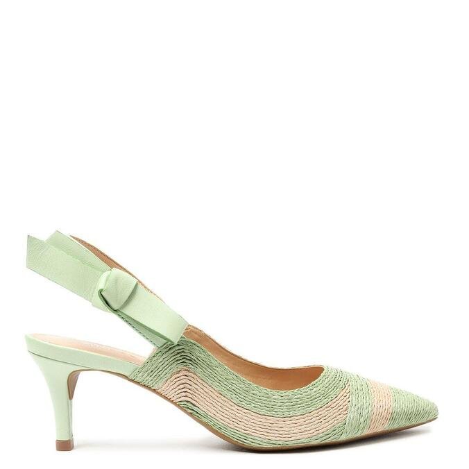 scarpin arezzo verde