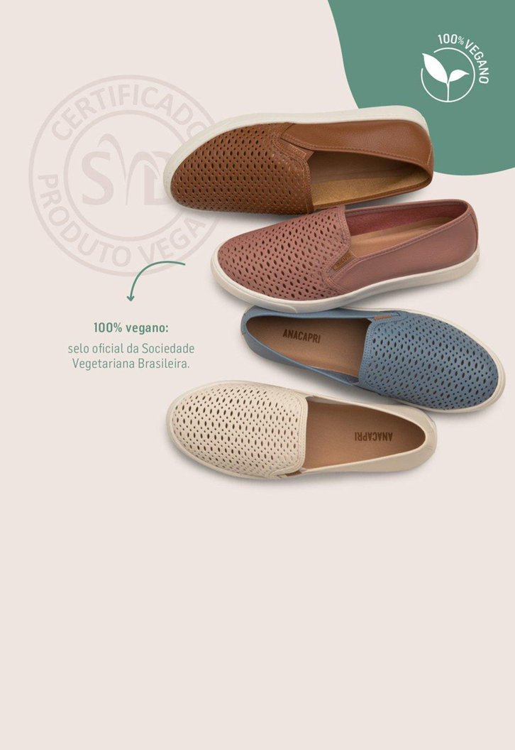 Tênis Slip On Rosa Anacapri Antik Ana